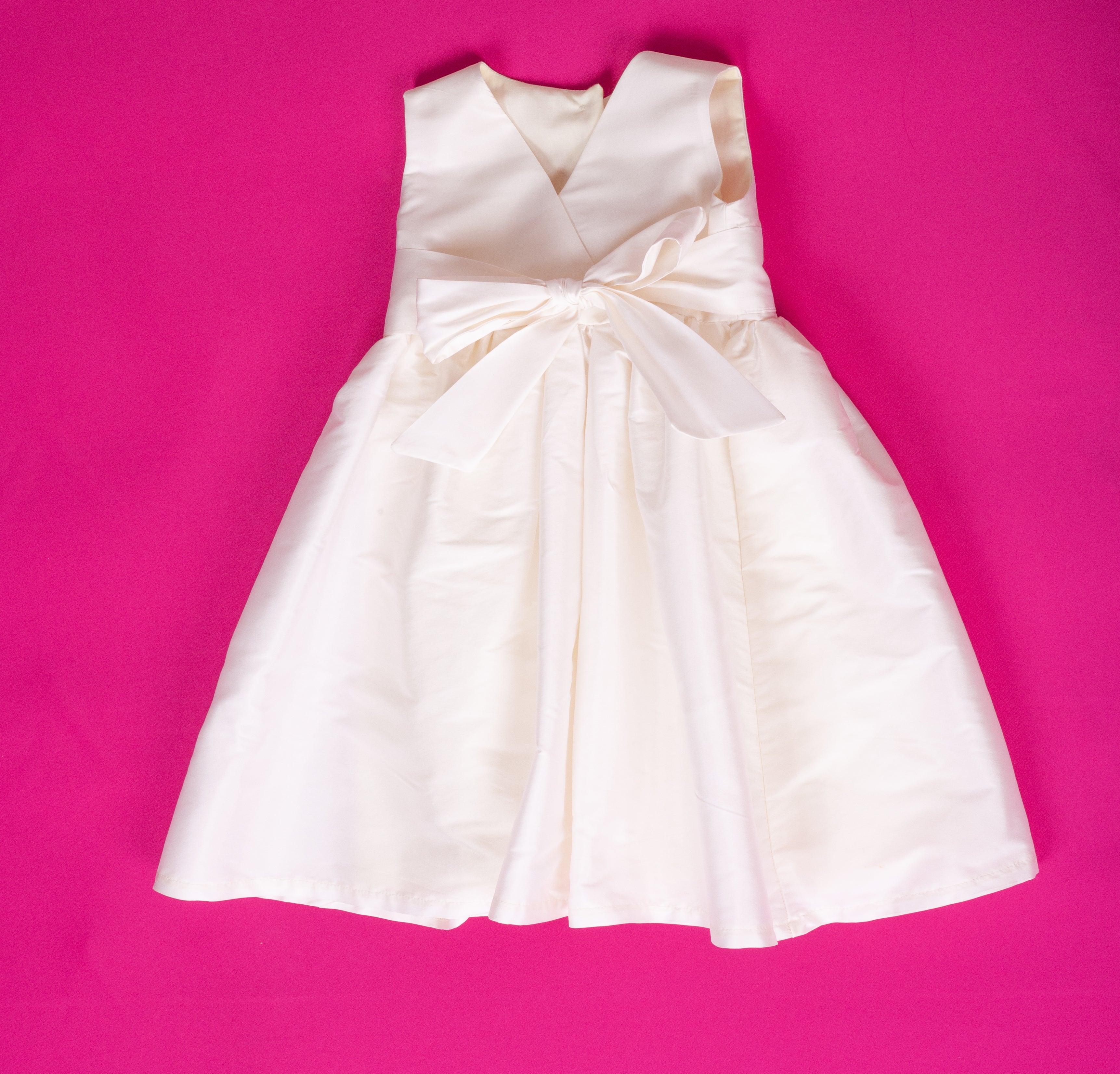 Dupioni Flower Girl Dress