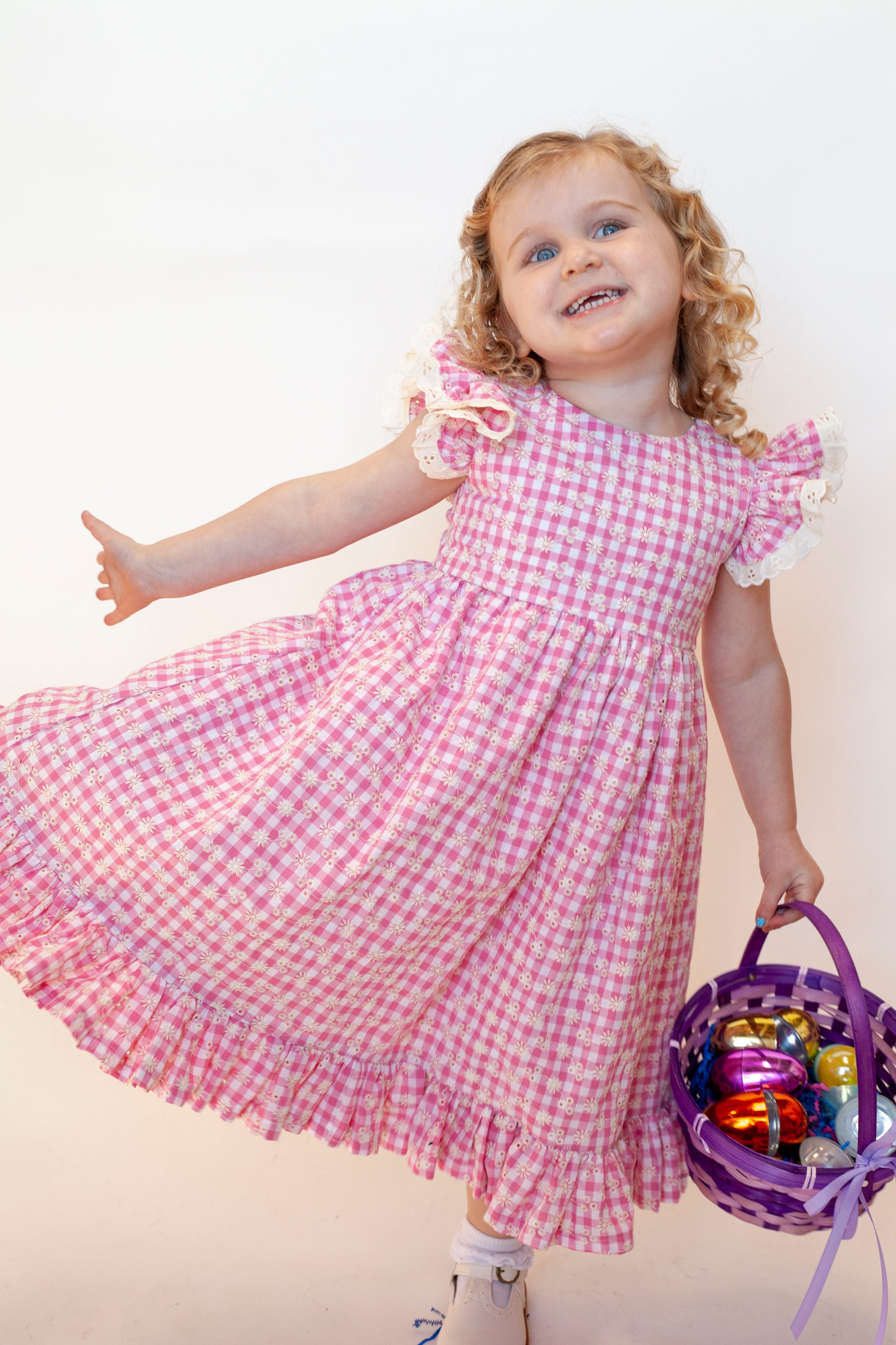 HOT ! Gingham Plaid Easter Dress The Daisy Eyelet Easter Gingham Dress Evelyn James HOT ! Gingham Plaid Easter Dress The Daisy Eyelet Easter Gingham Dress Evelyn James
